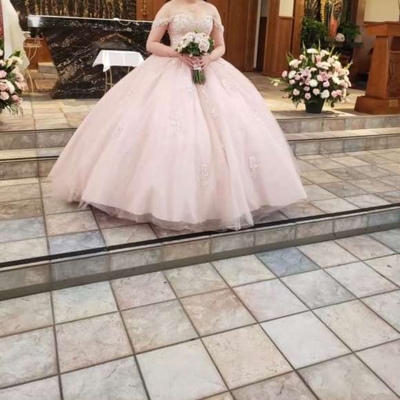 - QUINCE BLUSH DRESS - Picture 4 of 4